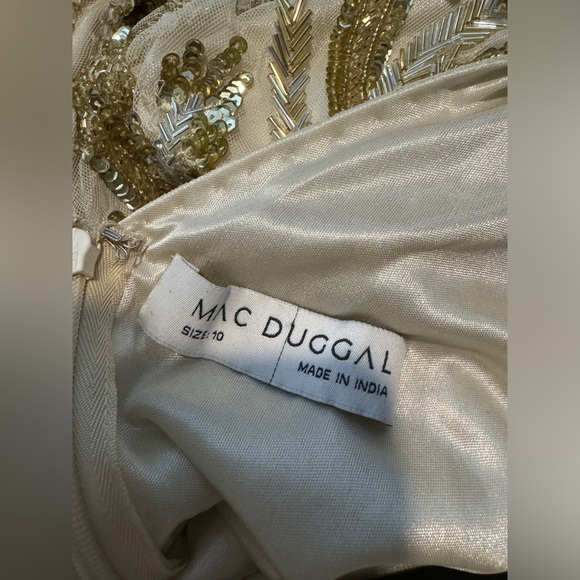 👗NWT! Mac Duggal Sequin & Bead Dress - Picture 5 of 16